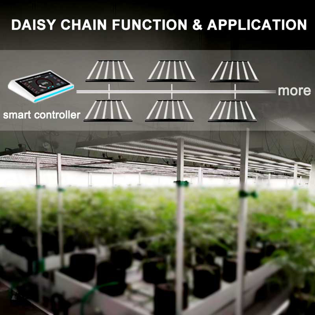 SLTMAKS Samsung Growth Lamp Vertical Farming Indoor Growing System Plant Foldable 6 Bars 720W Led Grow Light Full Spectrum