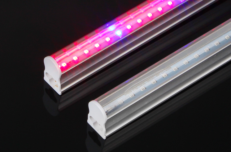 IP65 T8 V Shape Dimmable LED Tube Full Spectrum Waterproof 120cm/60cm Aluminum Body Series Bloom for Indoor Plant Grow Lights