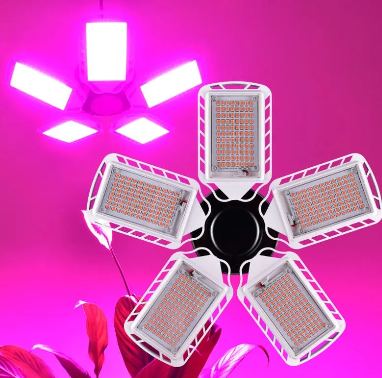Foldable Fan Blade Full Spectrum LED Grow Light Detailed Photo 7