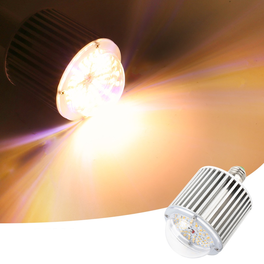 Small Clip Grow Light LED Supplemental Grow Light Bulb Full Spectrum Grow Light for Indoor Potted Plants Flowers Microgreens