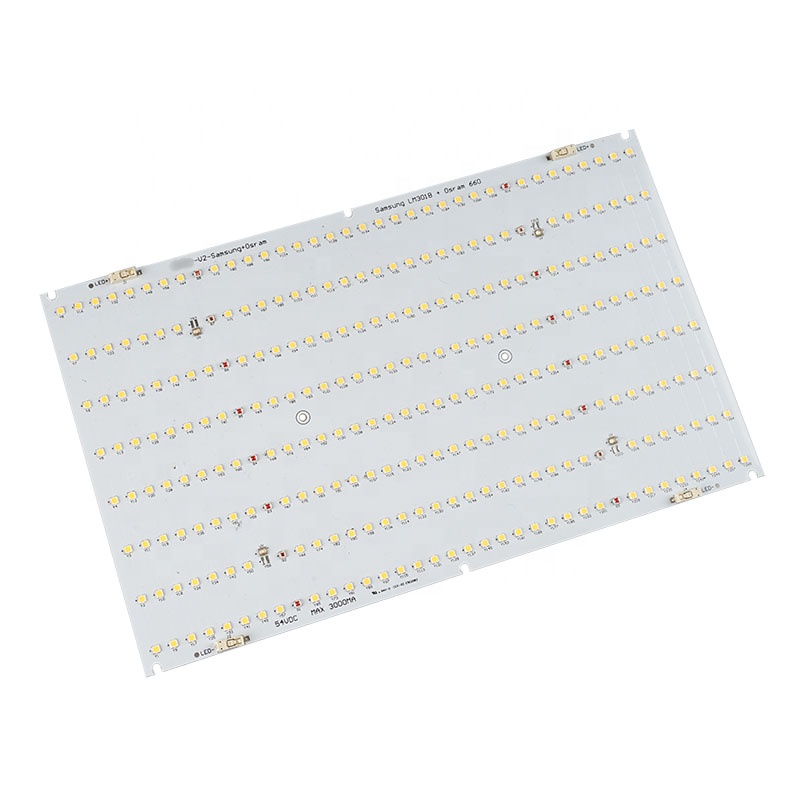 Customize LM301H Evo PCB Board Led Grow Light UV IR Samsung Chips Full Spectrum 120W LM301H PCBA Board Led Grow Lamp