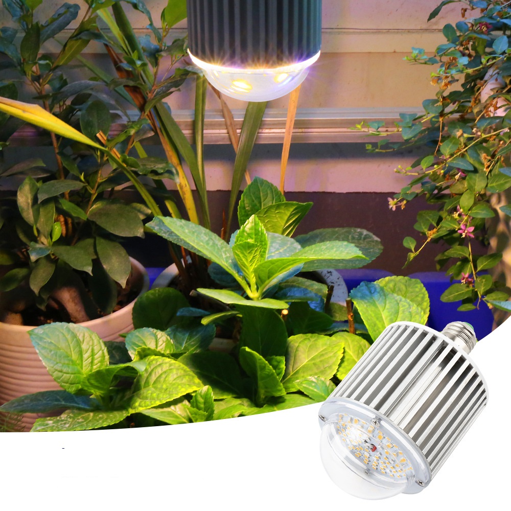 Small Clip Grow Light LED Supplemental Grow Light Bulb Full Spectrum Grow Light for Indoor Potted Plants Flowers Microgreens