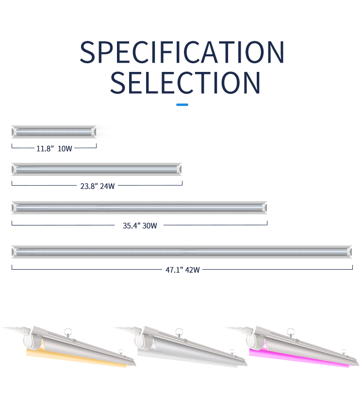 Full Spectrum Hydroponic Plant Dimmable Bar Style 24W Led Tube Grow Light With White Mercury Price Led Grow Light