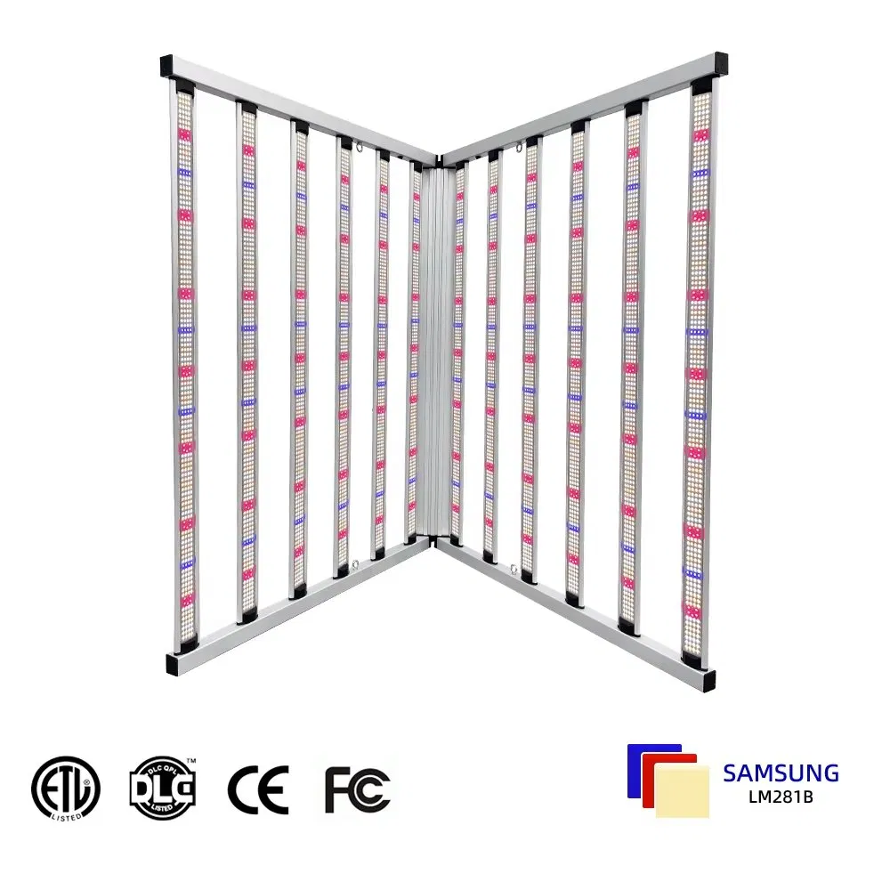 Full Spectrum Foldable Octopus 1200W 1500W LED Grow Light for Green House Indoor Plant Growing