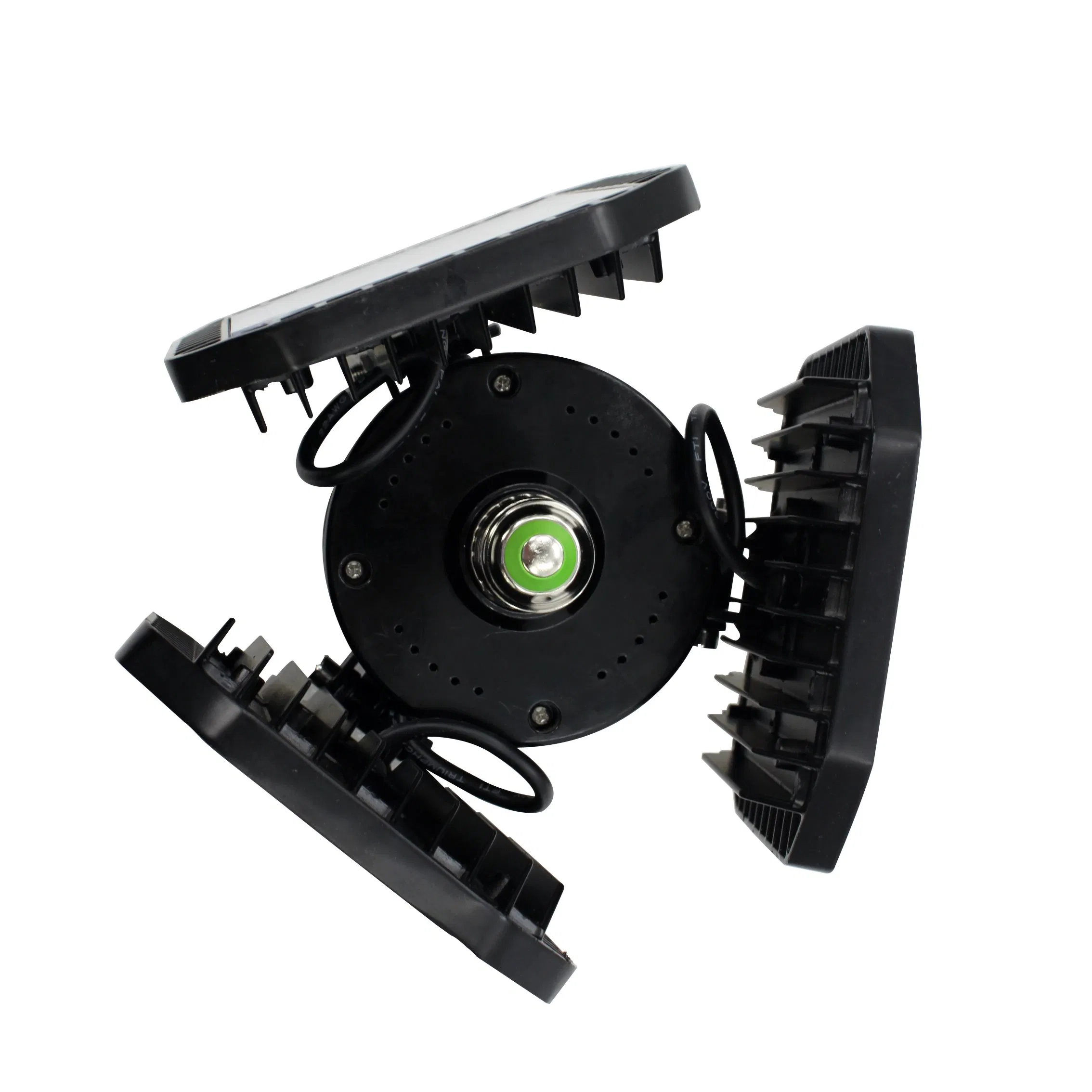 IP65 Vertical Farming Plant Spider Folding LED Grow Light 100-240 Volt 3 Leave Garage LED Grow Light E26 E27 Waterproof Plant Under Canopy Grow LED 3500K 660nm