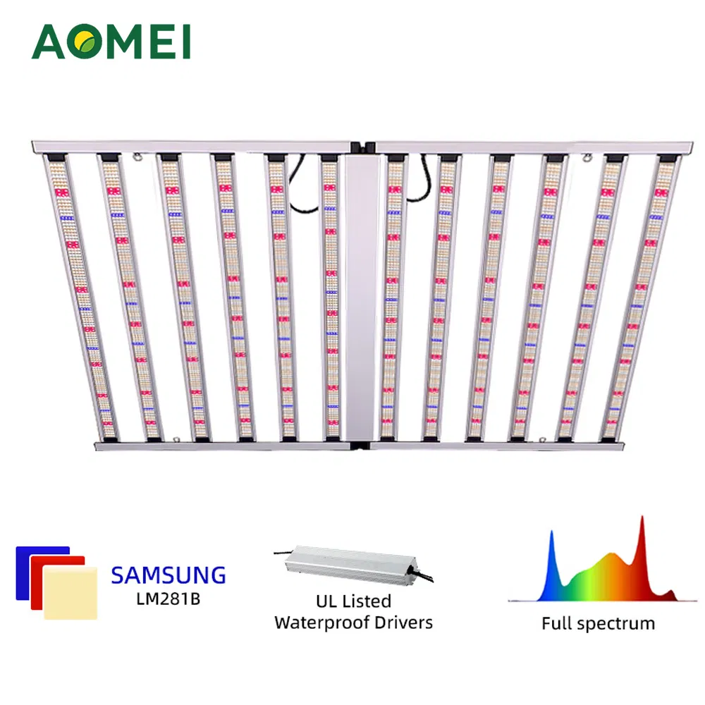 1200W OEM Custom Spectrum LED Plant Grow Light with UL Driver for Vertical Farming Applications