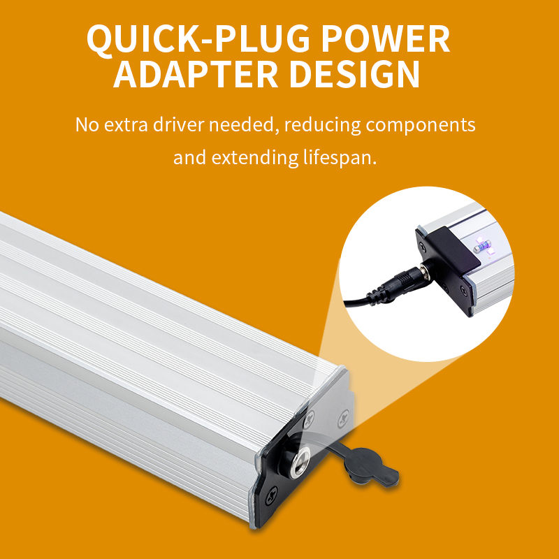 Hydroponic Plant UV 110CM Full Spectrum LED Supplement Light Bar 30W Indoor for Veg Flower Bloom