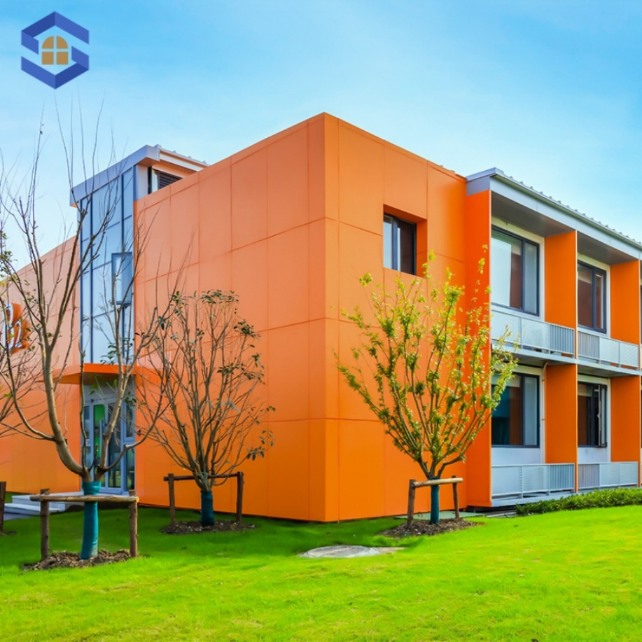 Green-Building Eco-Friendly Stackable Boutique Container Modular House Hotel