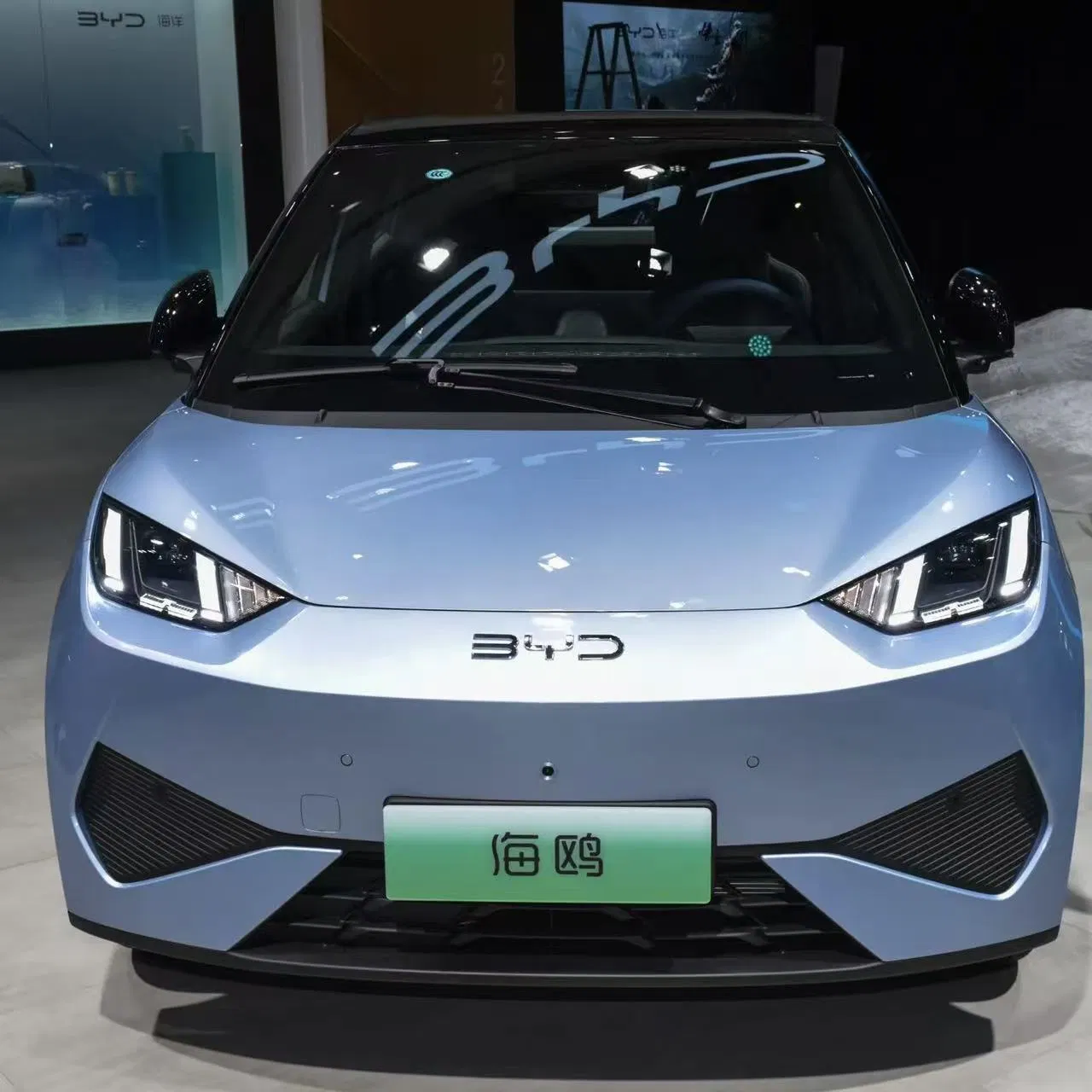 Electric. Byd Dolphin Surf: Foldable Rear Seats Wireless Charging Practical EV
