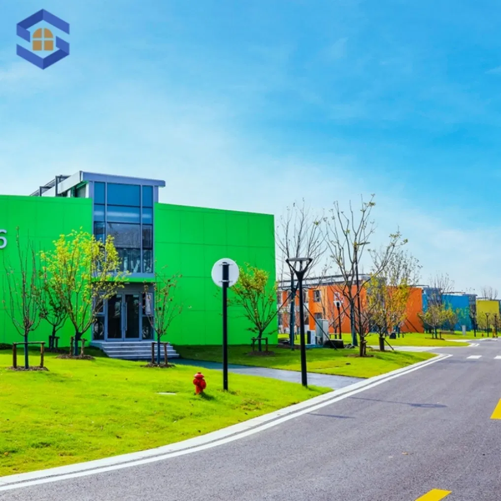 UV-Resistant Carbon-Reducing Recyclable Prefab Modular Container House Hotel for Ecological Tourist Area