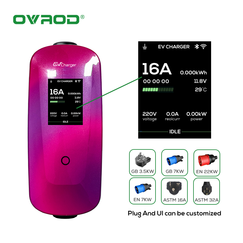 High-Power 32A Three Phase EV Home Charging Solution