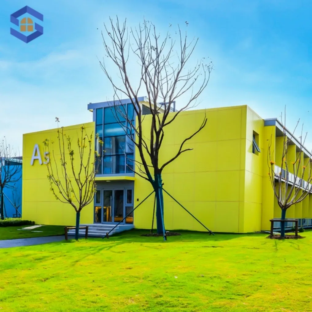 UV-Resistant Carbon-Reducing Recyclable Prefab Modular Container House Hotel for Ecological Tourist Area