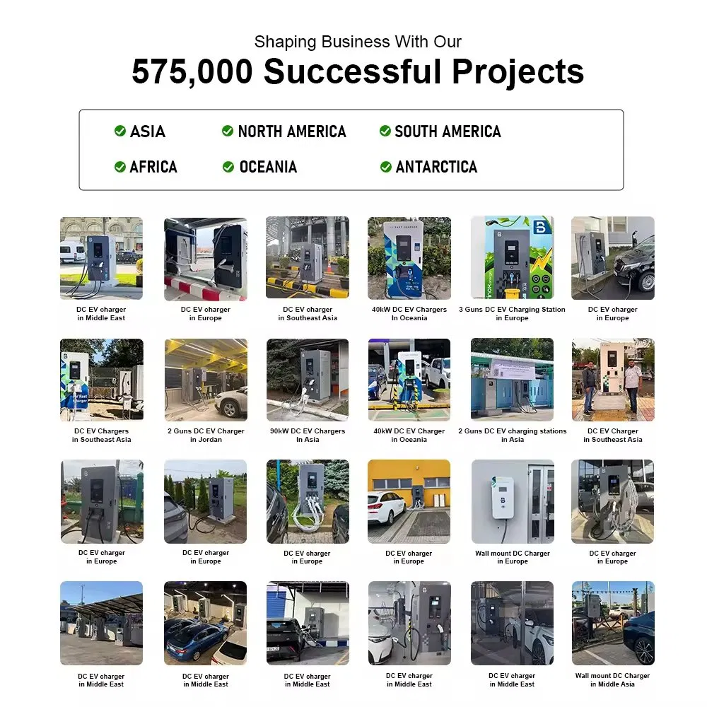 Beny Commercial DC EV Charger 60kw 80kw 90kw 120kw 160kw 150kw 180kw 240kw Ocpp Electric Car Charger DC Fast Electric Vehicle Charging Station