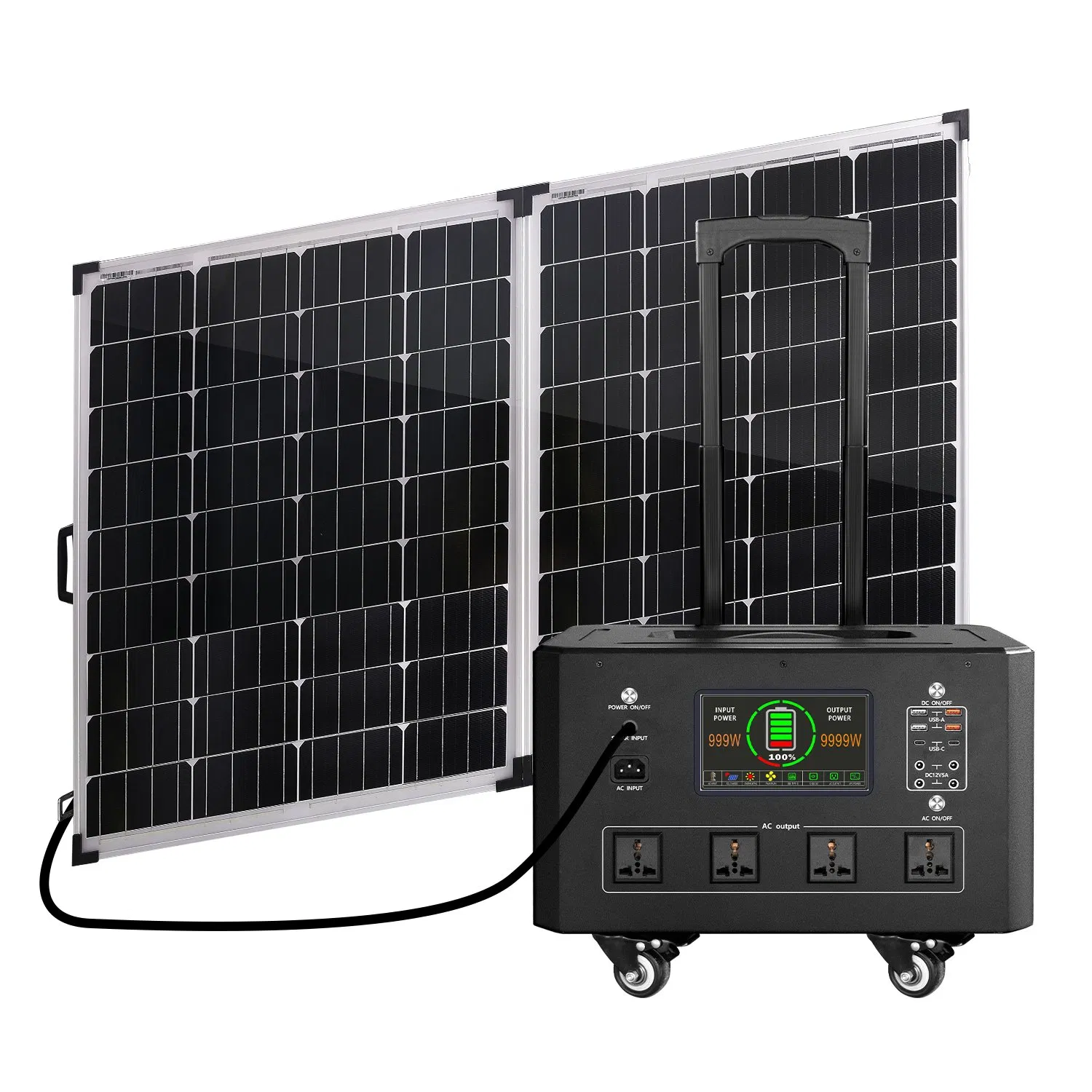 Solar Charging Portable Power Station 3.8kwh off-Grid Mobile Energy Storage