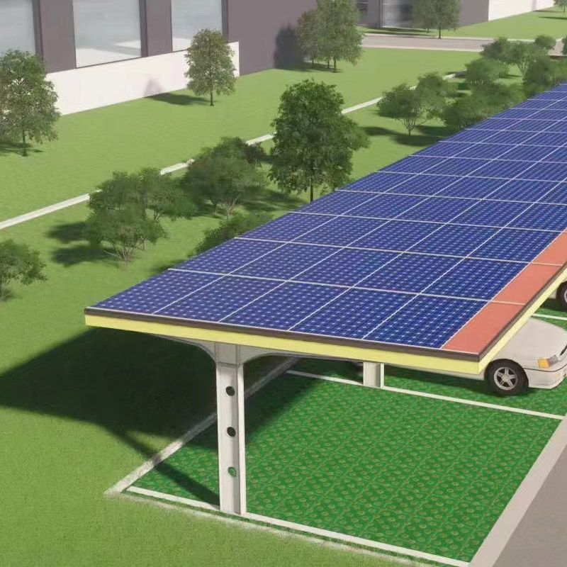 High-Performance Solar Carport System for EV Charging
