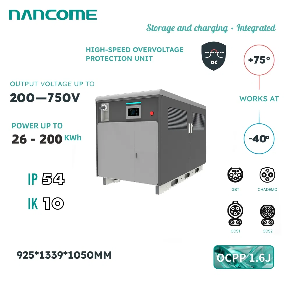 Nancome 26kwh Mobile EV Charger for Industrial and Commercial Charging Needs