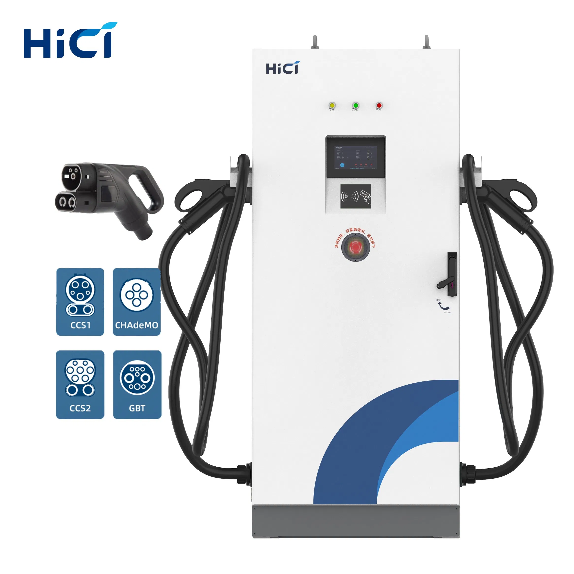 EV Charging Station 60kw/90kw/120kw 360kw CCS+Chademo+AC Type 2 EV Charger Station