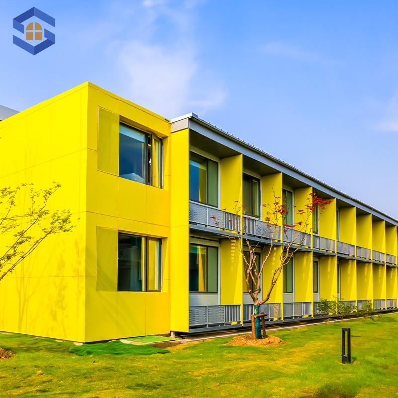 Earthquake Resistant Soundproof Insulated Impact Resistant Customizable Modular Container Hotel