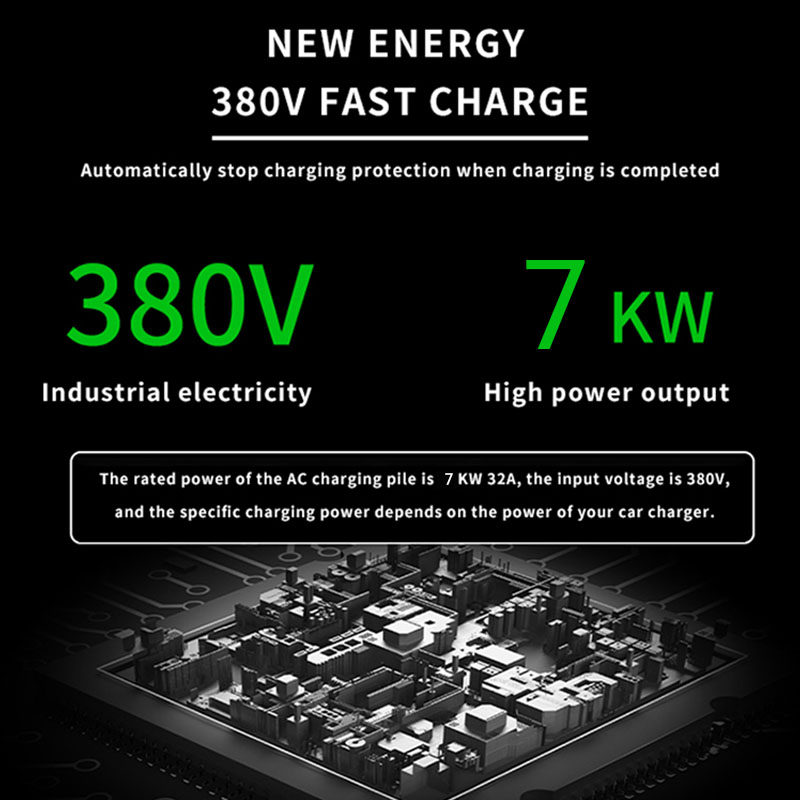 Kayal Wireless Car EV Charger 3 Phase Electric Vehicle Charging Station CCS