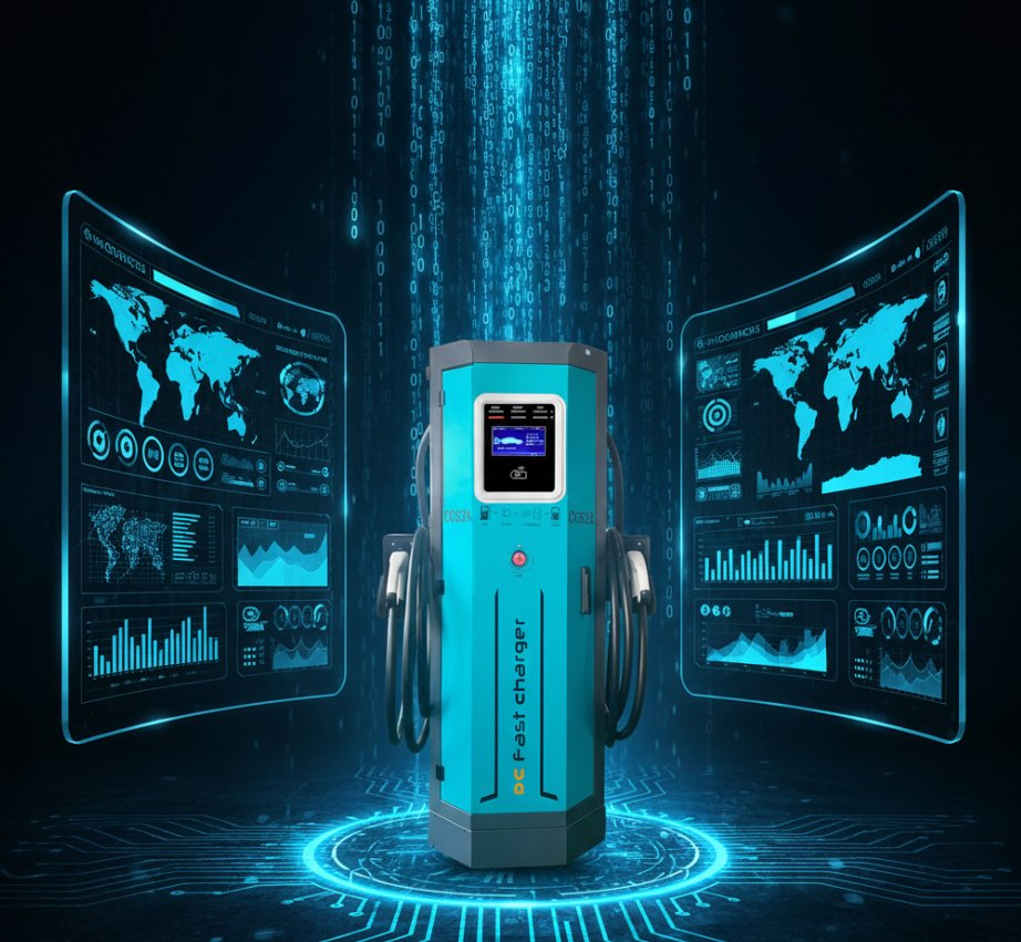 K062 Front-End Parallel DC Power Supply Configuration Centralized Charging System for Commercial Electric Vehicles