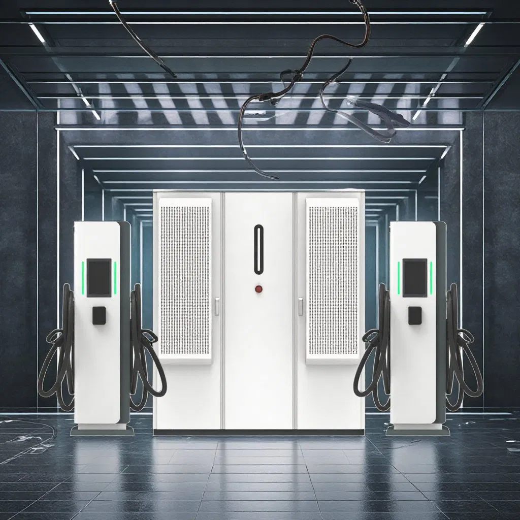 360kw CCS2 CCS1 6 Guns Fleet Charging Infrastructure Multi-Vehicle Charging Capability High Power Output Car Charging Station