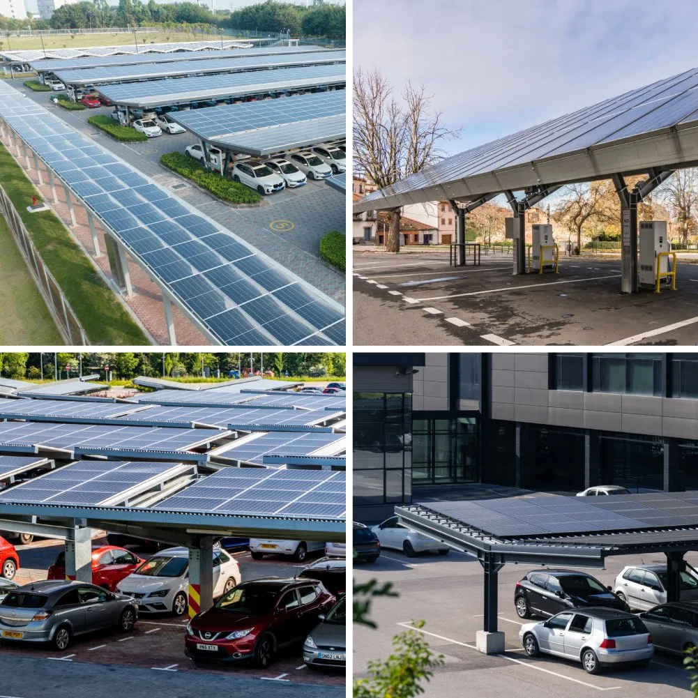 All-in-One Solar PV Ess EV Charging System with 261kwh Battery Storage for Commercial Parking Lot Station