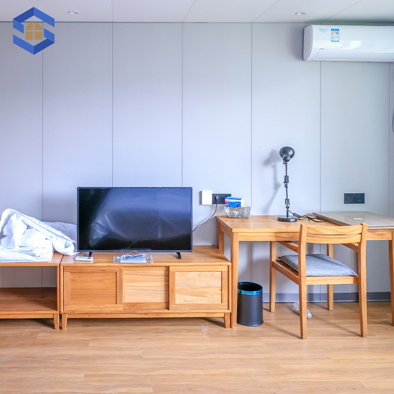 Durable Steel Lightweight Fireproof Scenic Homestay Cluster Container Hotel