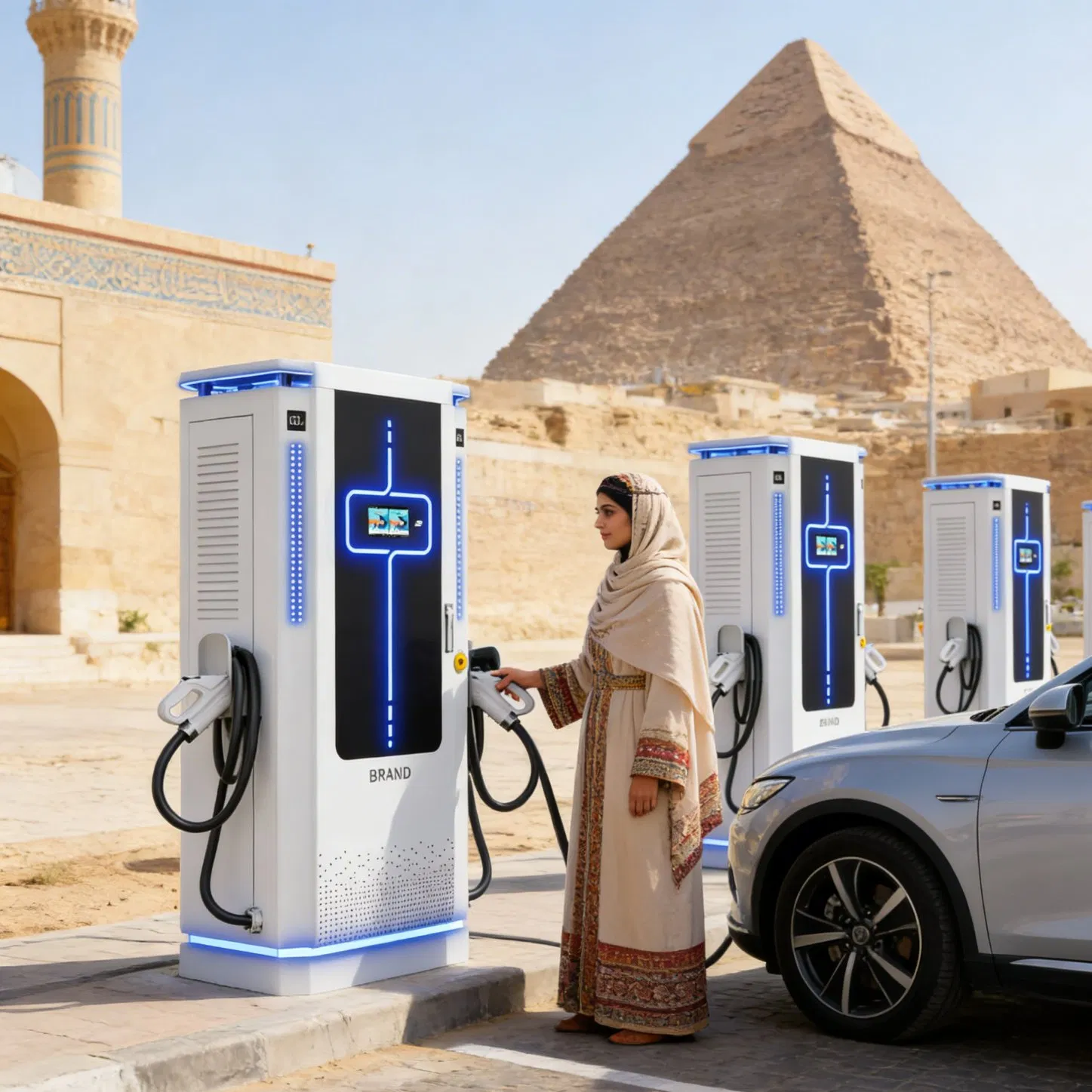 Electric Vehicle Charging Station of 60kw, 80kw, 120kw, 160kw, and 240kw, That Support The Ocpp Protocol and Have EV Charging Station