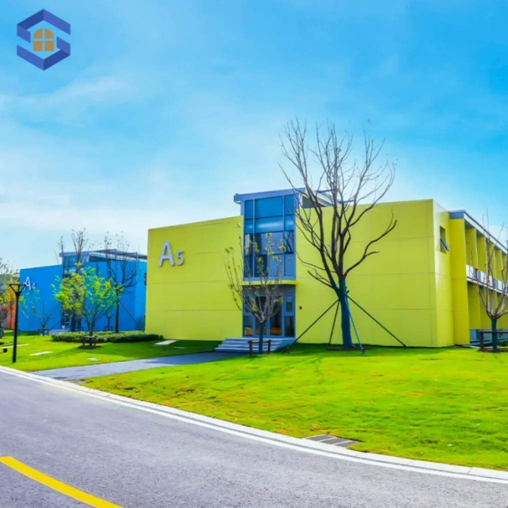 UV-Resistant Carbon-Reducing Recyclable Prefab Modular Container House Hotel for Ecological Tourist Area