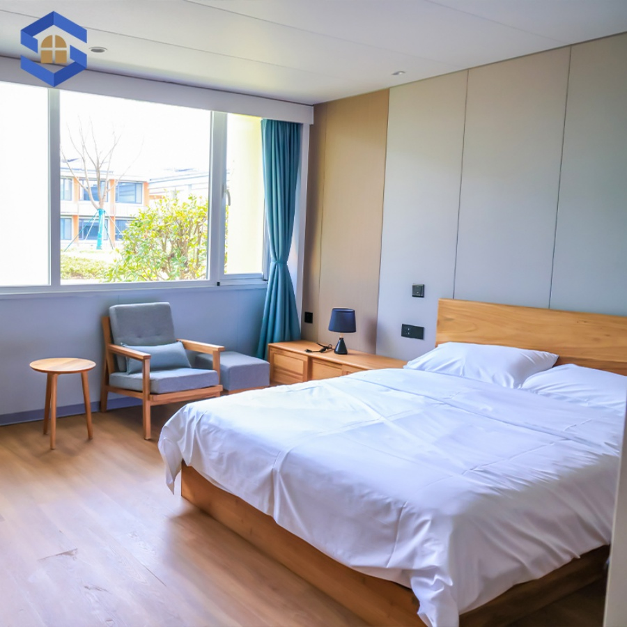 Anti-Rust Impact-Resistant Insulated Luxury Homestay Area Carbon-Reducing Site-Installable Container Hotel