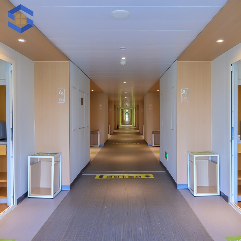 Customizable Impact-Resistant Soundproof Luxury Homestay Area Stackable Container Hotel