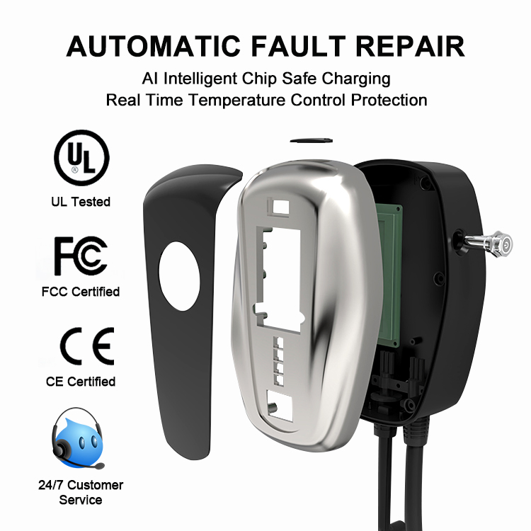 22kw Type2 Commercial EV Charger Wallbox Ocpp 1.6 Public Charging Station for Network Operators