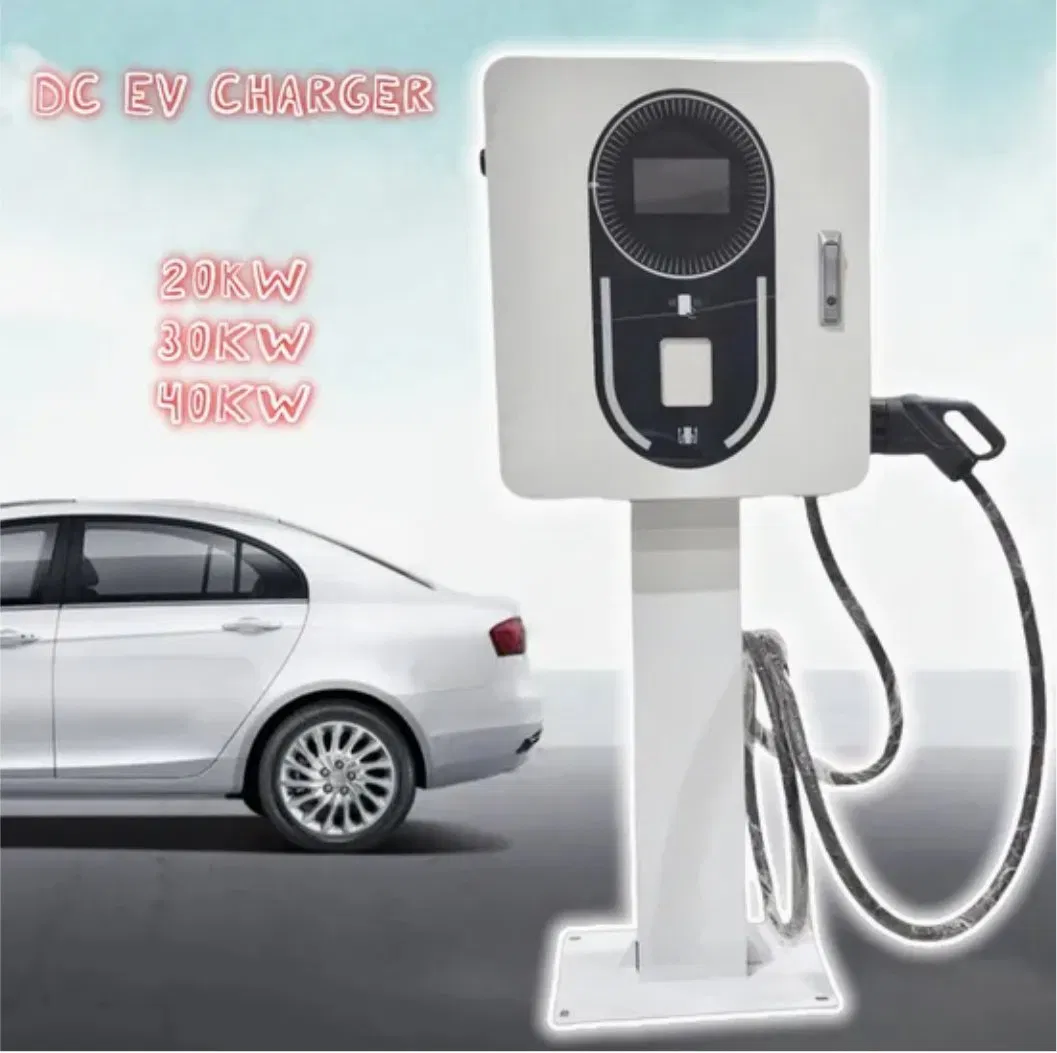 Byd Evs Gbt CCS2 Wall Mounted Commercial Public Home Use 20kw 30kw 40kw Electric Car Vehicle Battery Fast DC EV Charger Charging Solution