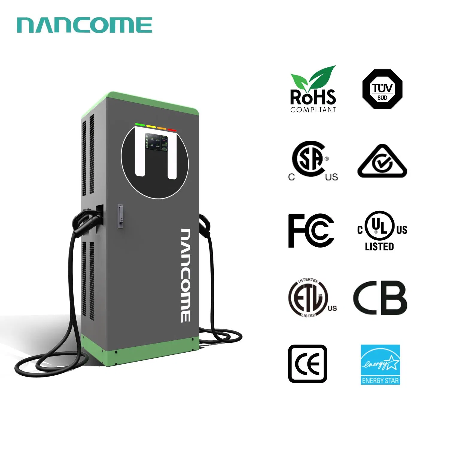 High Power 160kw Fast EV Charger DC Electric Vehicle Charging Station