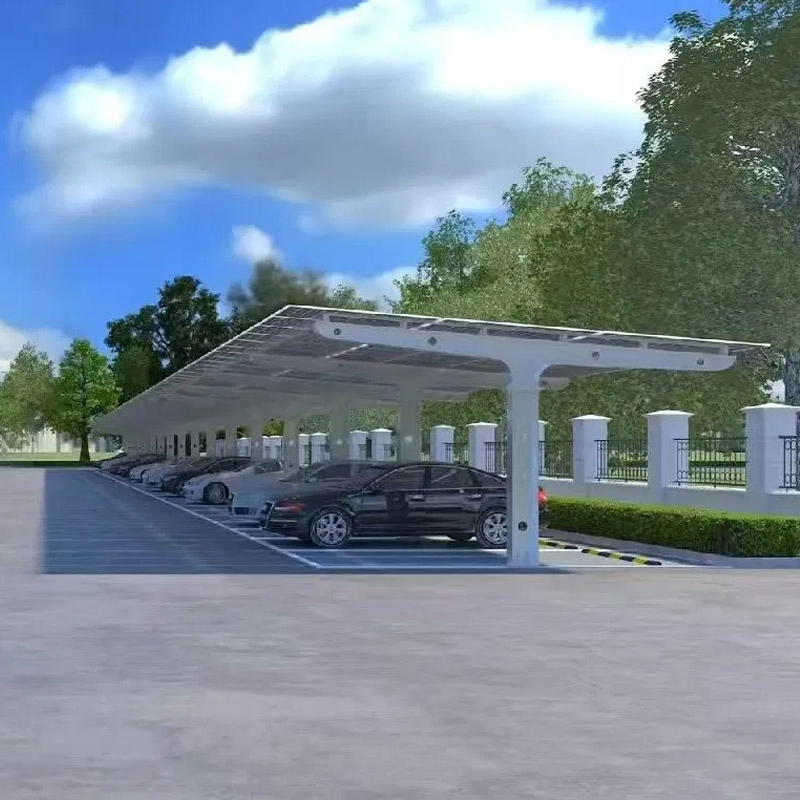 High-Performance Solar Carport System for EV Charging