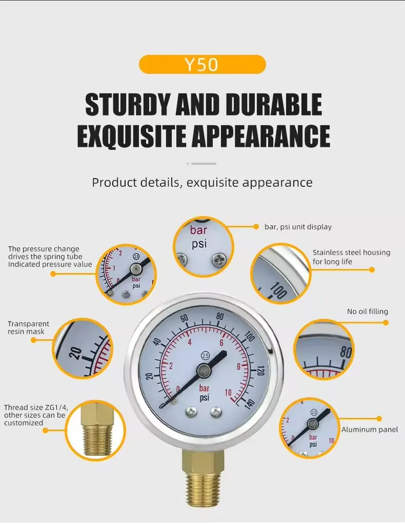 Pressure Gauge Detail 2