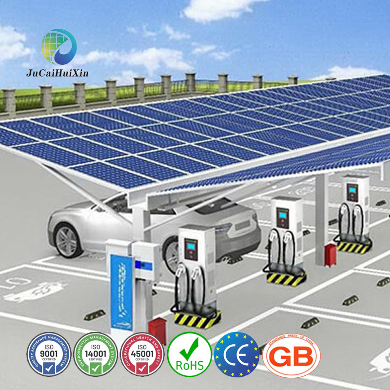 High-Performance Solar Carport System for EV Charging