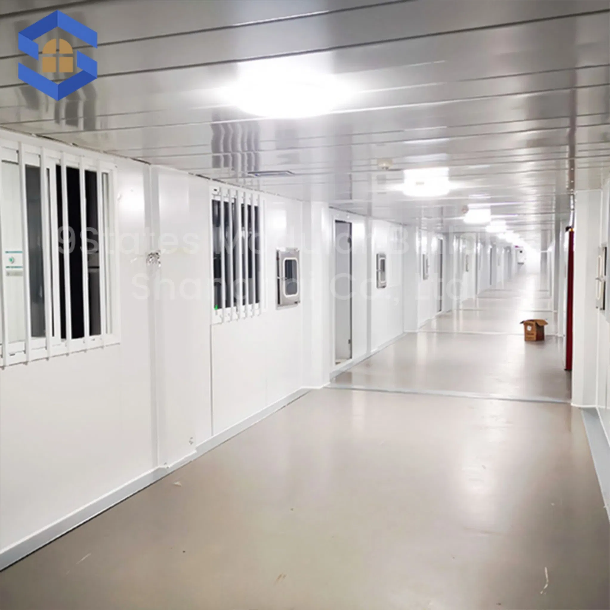 Highway-Vaccination-Drive Site Field Assembly Shelter Shipping Container Clinic Trailer Prefabricated Modular Mobile Container House Prefab Hospital