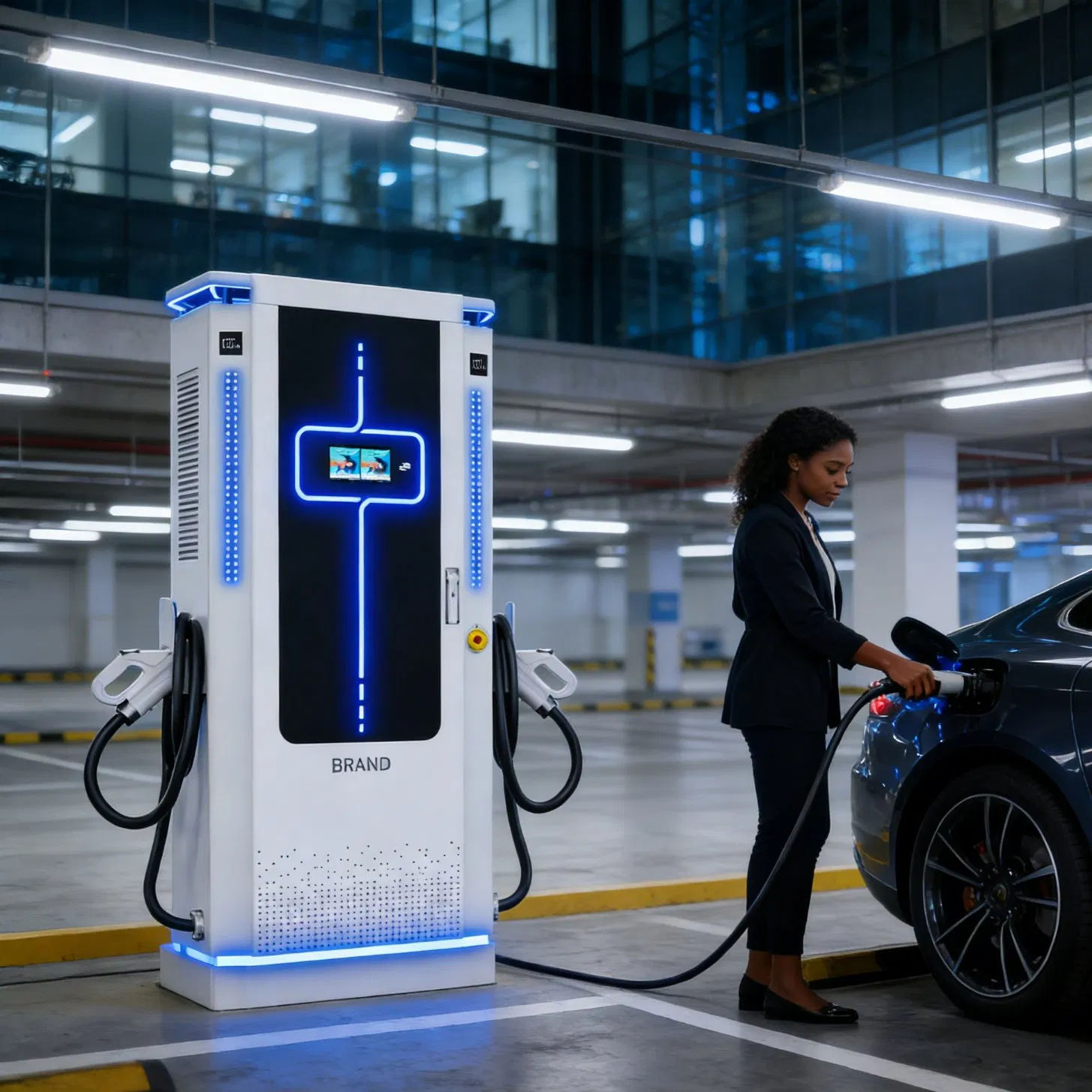 Electric Vehicle Charging Station 60kw 80kw 120kw 160kw 180kw 200kw 240kw. Charging Station Support The Ocpp Protocol, and Have EV Charging Station