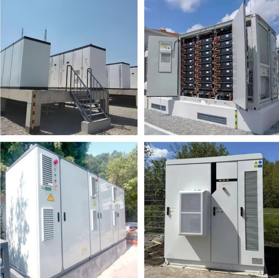 Commercial Battery Storage Industrial Solar Panels System with PCS and Lithium Battery Pack