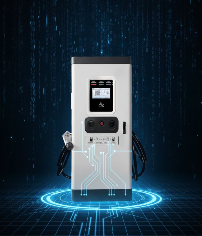 K039 Front-Mounted Dual-Channel DC Power Supply Unit Commercial-Grade Electric Vehicle Charging System
