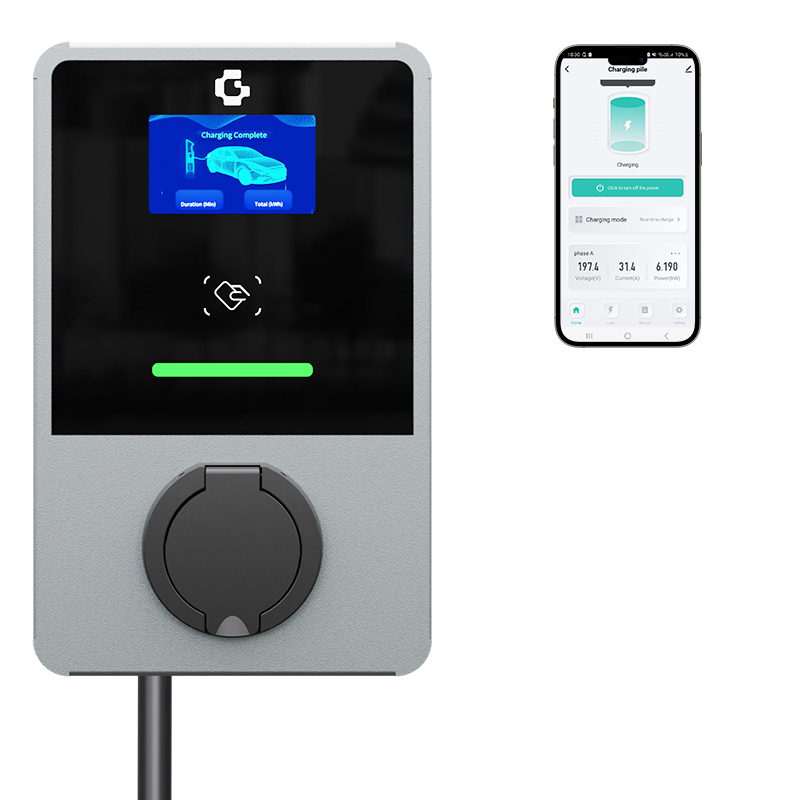 Wireless Smart Charging Point EV Charger with RFID Card/WiFi and APP Control