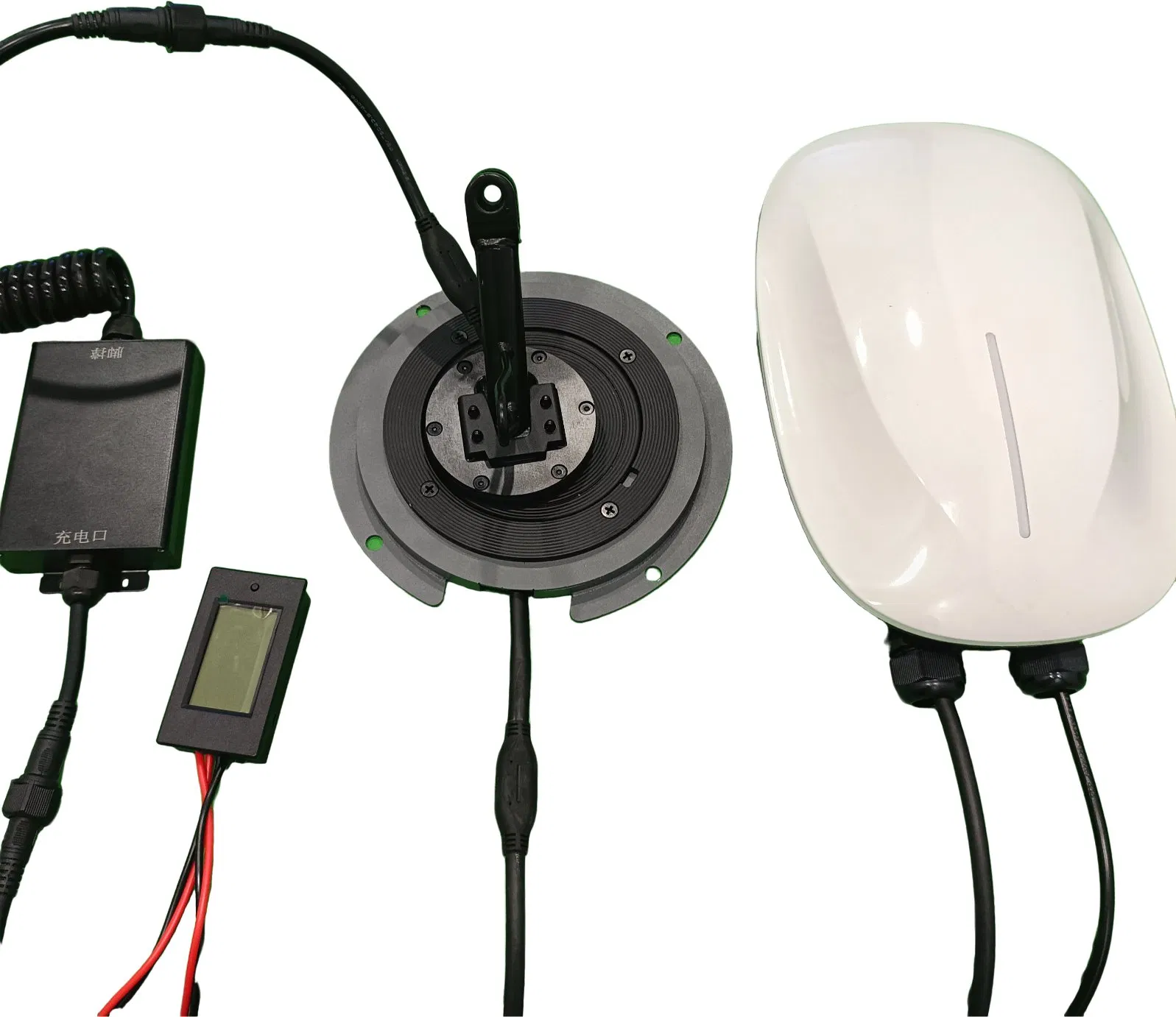 China Manufacturer Wireless EV Charger for Electric Motorcycle and E-Bike 2-Wheeler Inductive Charging System