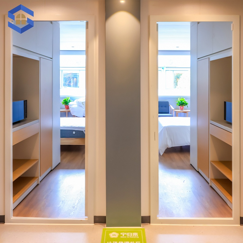 Durable Steel Lightweight Fireproof Scenic Homestay Cluster Container Hotel