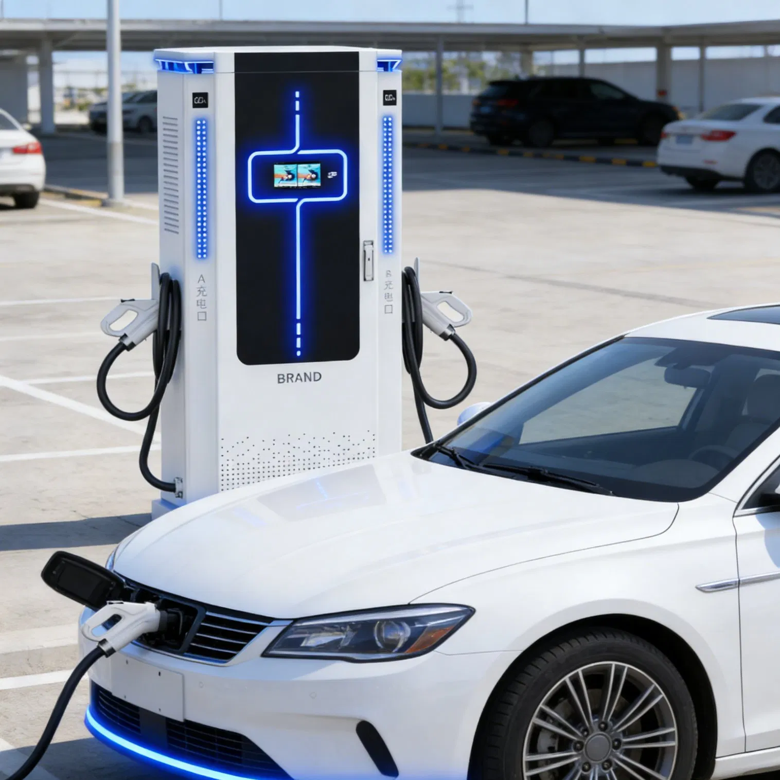 80kw EV Charging Station120kw 160kw 200kw 240kw Charging Station Ocpp Electric Vehicle Charging Station CCS2 Electric Vehicle Charging Station