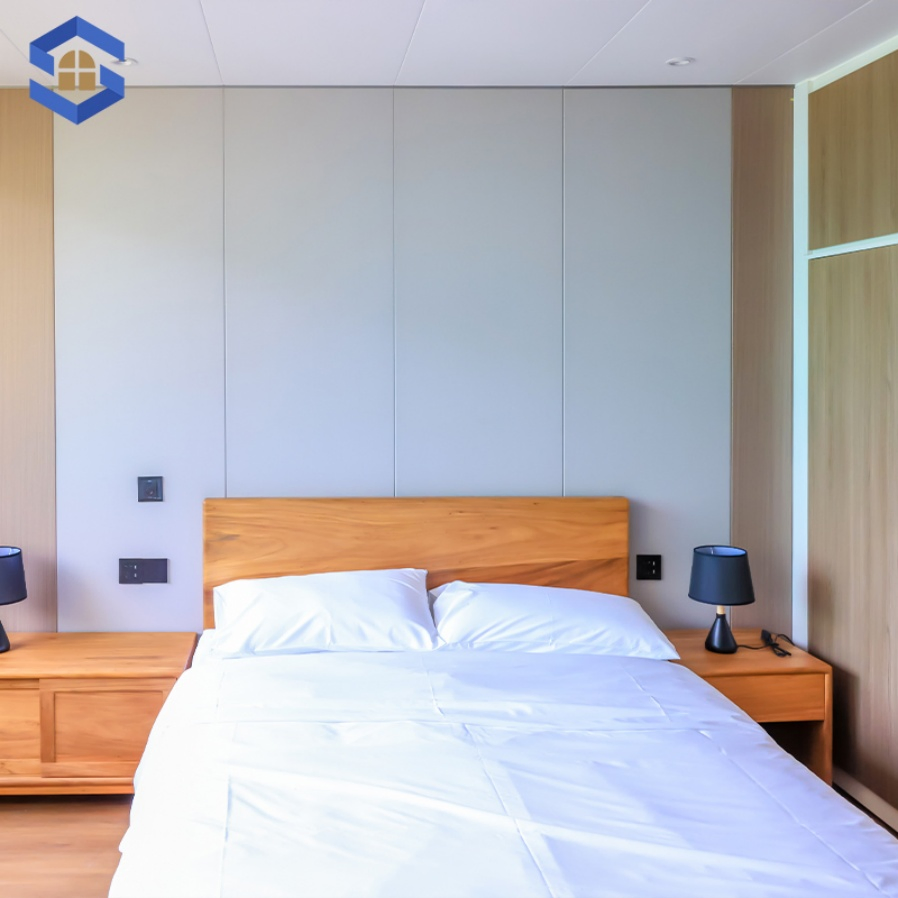 Green-Building Eco-Friendly Stackable Boutique Container Modular House Hotel