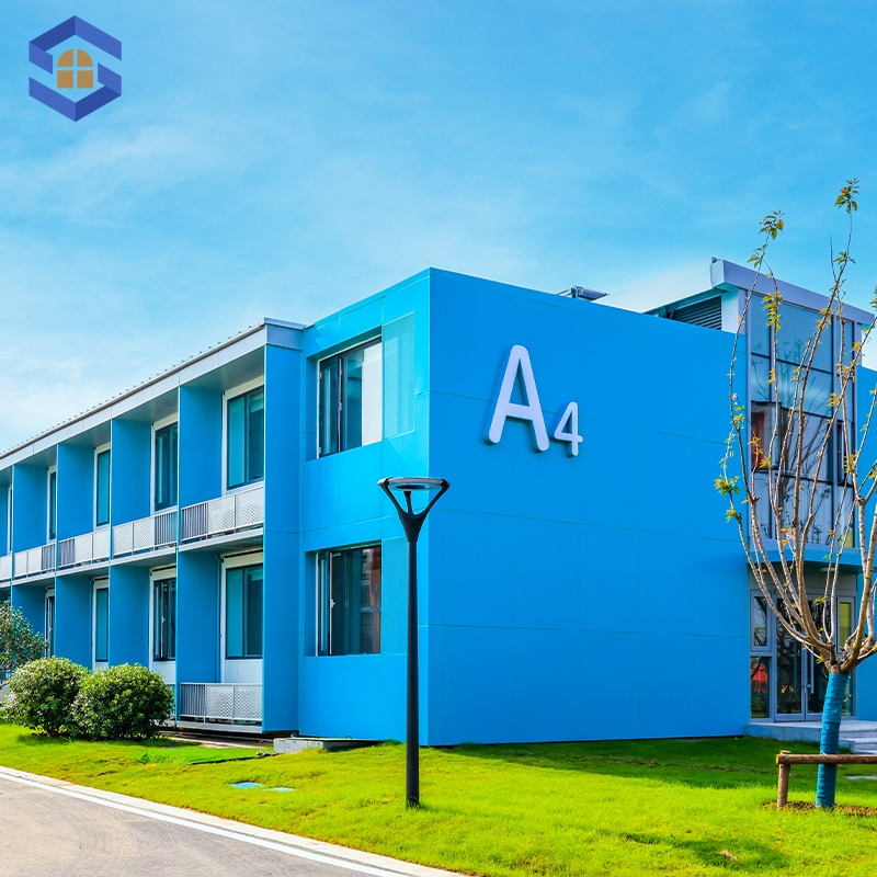 Durable Steel Lightweight Fireproof Scenic Homestay Cluster Container Hotel