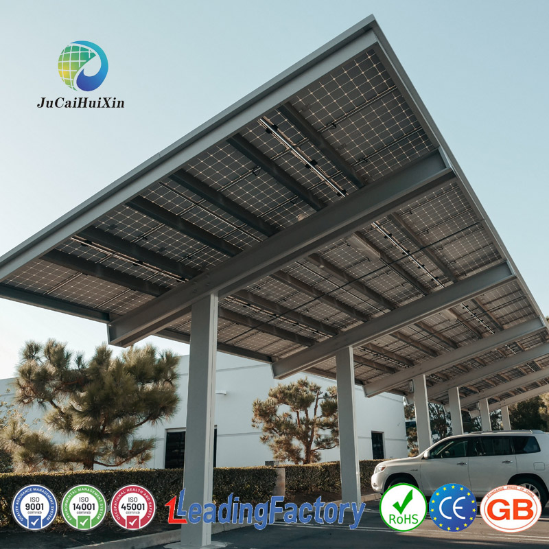 High-Performance Solar Carport System for EV Charging