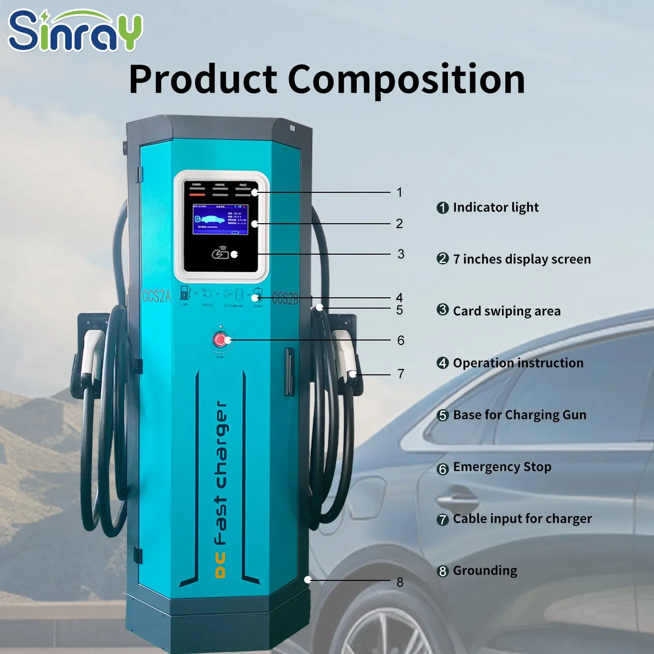 K062 Front-End Parallel DC Power Supply Configuration Centralized Charging System for Commercial Electric Vehicles
