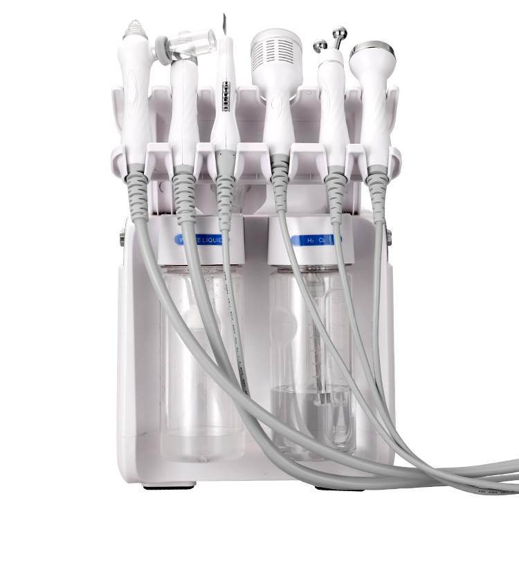CE Certification Facial machine aqua peeling dermabrasion facial machine/H2O2 6 in 1 deep clear oxygen spray facials Suppliers, Pricelist